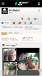 Mobile Screenshot of evulness.deviantart.com