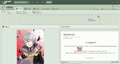 Desktop Screenshot of melyui.deviantart.com