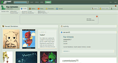 Desktop Screenshot of fax-grimmin.deviantart.com