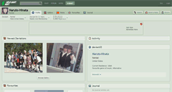 Desktop Screenshot of naruto-hinata.deviantart.com