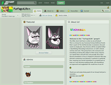 Tablet Screenshot of furfags4life.deviantart.com