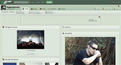 Desktop Screenshot of pegasuspower.deviantart.com