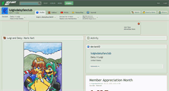 Desktop Screenshot of luigixdaisyfanclub.deviantart.com