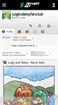 Mobile Screenshot of luigixdaisyfanclub.deviantart.com