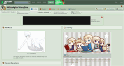 Desktop Screenshot of akitoxagito-wanajima.deviantart.com