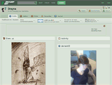 Tablet Screenshot of drayna.deviantart.com