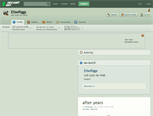 Tablet Screenshot of eliseriggs.deviantart.com