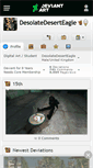 Mobile Screenshot of desolatedeserteagle.deviantart.com