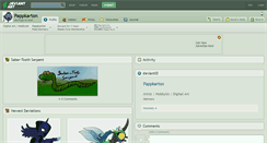Desktop Screenshot of pappkarton.deviantart.com