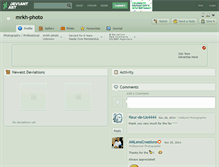 Tablet Screenshot of mrkh-photo.deviantart.com
