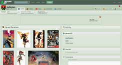 Desktop Screenshot of joshtylen.deviantart.com