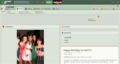 Desktop Screenshot of loli-doll.deviantart.com