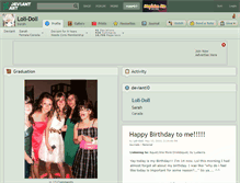 Tablet Screenshot of loli-doll.deviantart.com