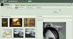 Desktop Screenshot of hlrynlar.deviantart.com