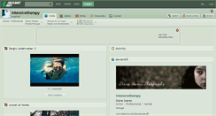 Desktop Screenshot of intensivetherapy.deviantart.com