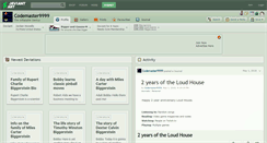 Desktop Screenshot of codemaster9999.deviantart.com