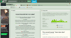 Desktop Screenshot of andr0gyny.deviantart.com