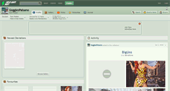 Desktop Screenshot of gogglespaisano.deviantart.com