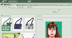 Desktop Screenshot of gabbyevans.deviantart.com