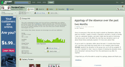 Desktop Screenshot of pendeoclub.deviantart.com