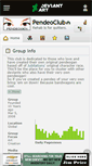 Mobile Screenshot of pendeoclub.deviantart.com