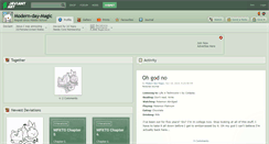 Desktop Screenshot of modern-day-magic.deviantart.com
