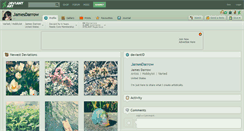 Desktop Screenshot of jamesdarrow.deviantart.com