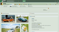Desktop Screenshot of dwvr.deviantart.com