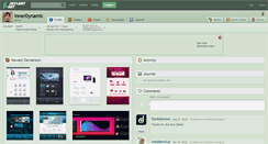 Desktop Screenshot of innerdynamic.deviantart.com