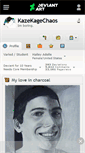 Mobile Screenshot of kazekagechaos.deviantart.com