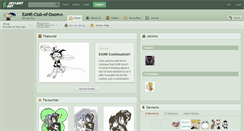 Desktop Screenshot of eanr-club-of-doom.deviantart.com