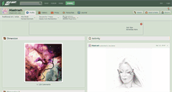 Desktop Screenshot of miastroeh.deviantart.com