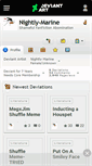 Mobile Screenshot of nightly-marine.deviantart.com