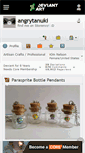 Mobile Screenshot of angrytanuki.deviantart.com