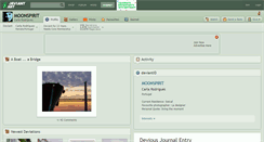 Desktop Screenshot of moonspirit.deviantart.com