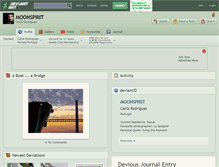 Tablet Screenshot of moonspirit.deviantart.com