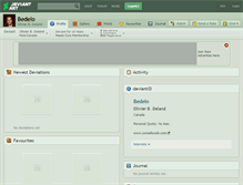 Tablet Screenshot of bedelo.deviantart.com