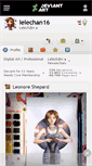Mobile Screenshot of lelechan16.deviantart.com