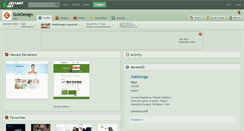 Desktop Screenshot of gobdesign.deviantart.com