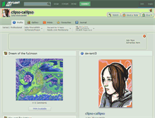 Tablet Screenshot of clipso-callipso.deviantart.com