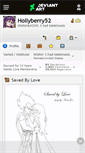 Mobile Screenshot of hollyberry52.deviantart.com