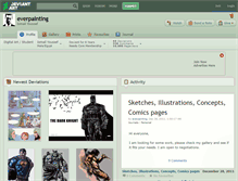 Tablet Screenshot of everpainting.deviantart.com