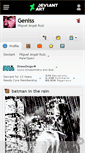 Mobile Screenshot of geniss.deviantart.com