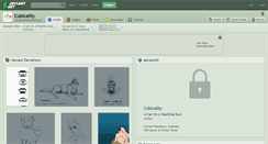 Desktop Screenshot of cubicality.deviantart.com