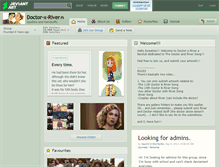 Tablet Screenshot of doctor-x-river.deviantart.com