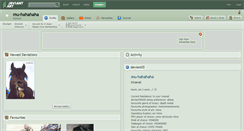 Desktop Screenshot of mu-hahahaha.deviantart.com