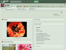 Tablet Screenshot of lu-mai.deviantart.com