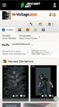 Mobile Screenshot of h-voltage.deviantart.com