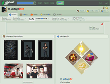 Tablet Screenshot of h-voltage.deviantart.com