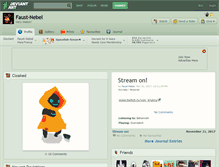 Tablet Screenshot of faust-nebel.deviantart.com